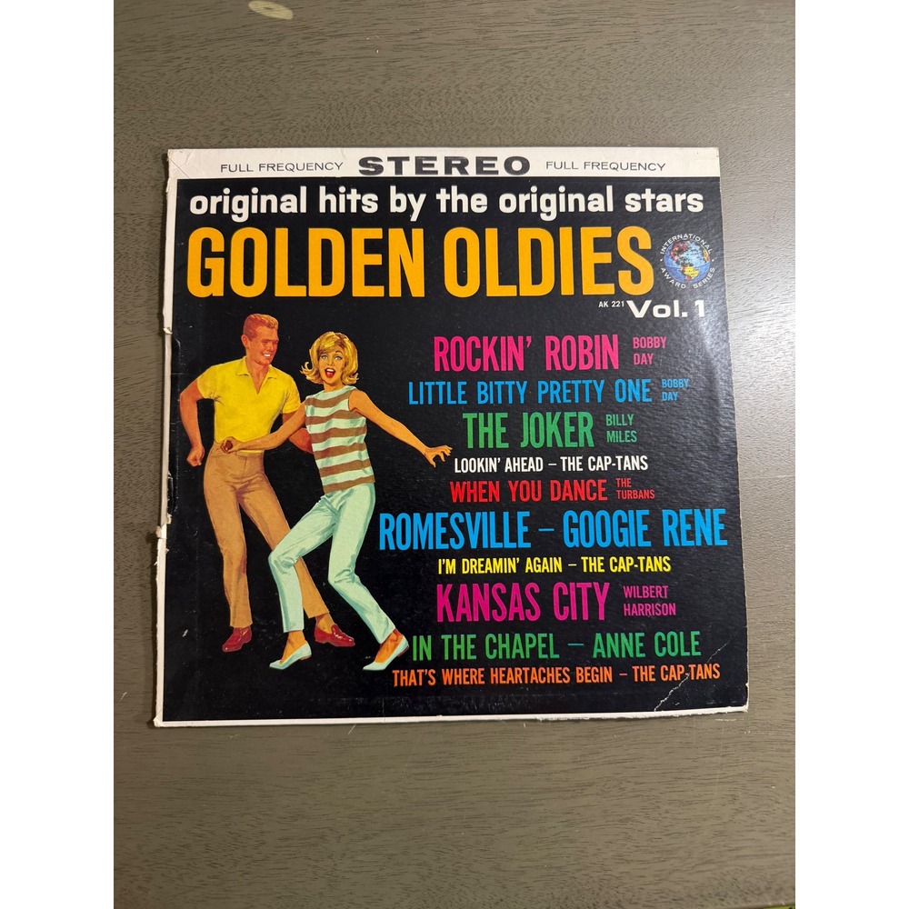 Golden Oldies Vol 1 Vinyl LP International Award Series AK 221 Rockin Robin